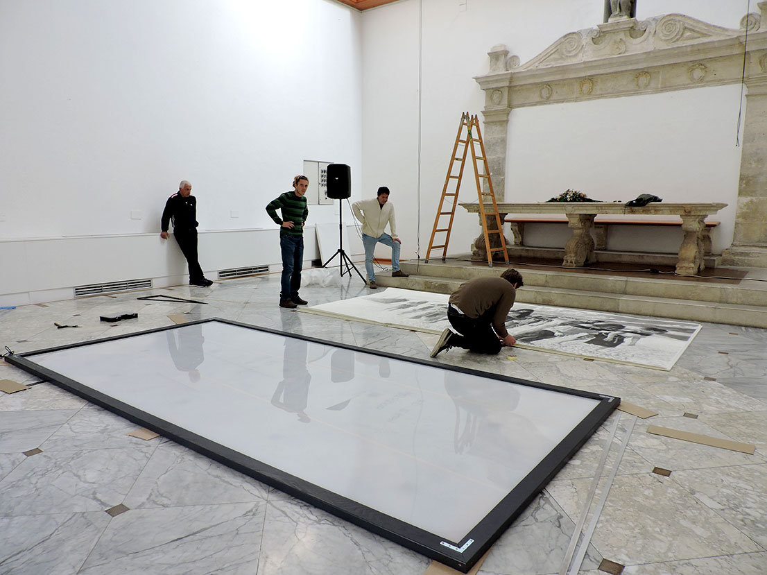 Uokviravanje slike za izložbu Mediteraneo